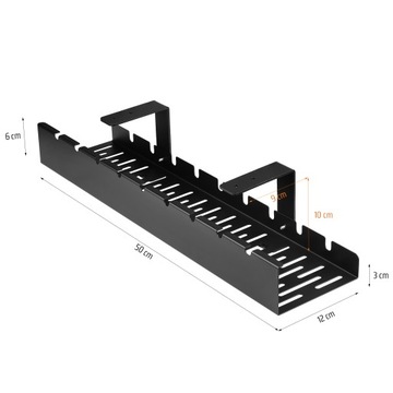 ОРГАНАЙЗЕР КАБЕЛИ КАБЕЛИ ВЕРХНЯЯ СТОЛ КОРЗИНА ПОЛКА