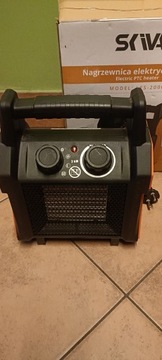 Termowentylator Skiva 2000 W czarny