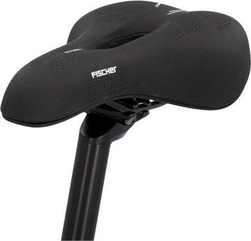 Siodełko Rowerowe Fischer TREKKING Med-MEMORY FOAM