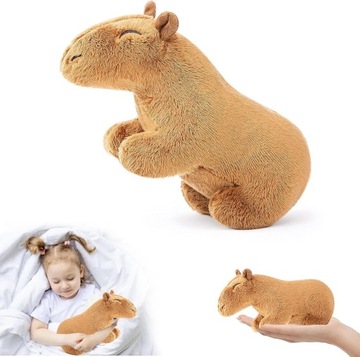 KAPIBARA MASKOTKA DLA DZIECI PLUSZAK PODUSZKA 19CM