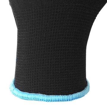 ПЕРЧАТКИ ЗАЩИТНЫЕ РАБОЧИЕ С ЛАТЕКСНЫМ ПОКРЫТИЕМ ЧЕРНЫЕ R.9