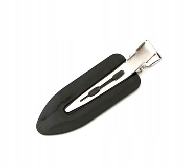 Набор из 4 заколок для макияжа для волос, черные зажимы без давления.