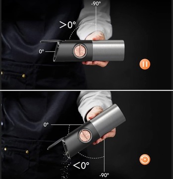 ЭЛЕКТРИЧЕСКАЯ МЕЛЬНИЦА ДЛЯ СОЛИ И ПЕРЦА СО СВЕТОДИОДНЫМ ОСВЕЩЕНИЕМ, ШЕЙКЕР ДЛЯ СПЕЦИЙ