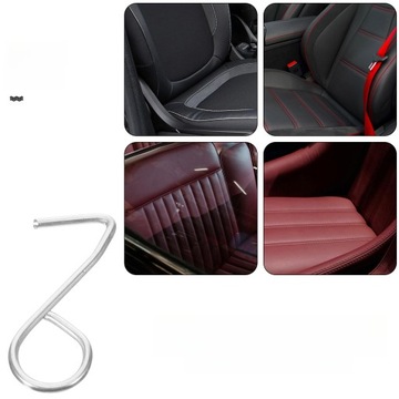 100 шт., крючок для чехла для автомобильного сиденья, вешалка для чехла для сиденья