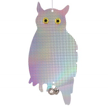 ОТПУСКАТЕЛЬ ДЛЯ ГОЛУБЕЙ, СЕЛЛИНГОВ, ПТИЦ ДЛЯ ПТИЦ, СВЕТООТРАЖАЮЩАЯ СОВА, ПОДВЕСНАЯ ГОЛОГРАММА