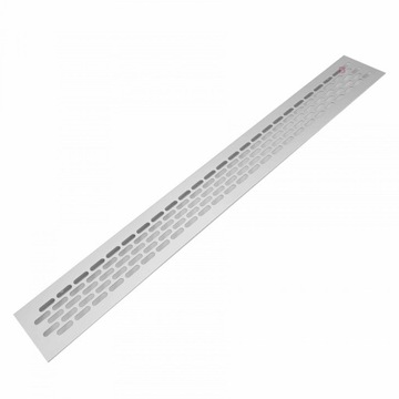 Kratka wentylacyjna pod lodówkę 60x800 - aluminium