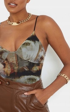 2cb56 БОДИ PRETTYLITTLETHING С РЕМНЯМИ XL