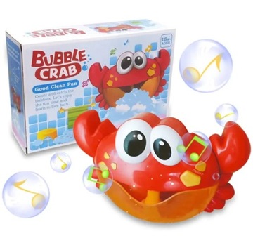 KRAB do kąpieli , robienia piany i baniek z muzyczką