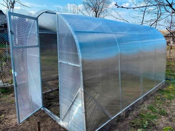 Теплица-туннель Весна 2х4м УВ4 Томатная пленка. Овощной туннель.