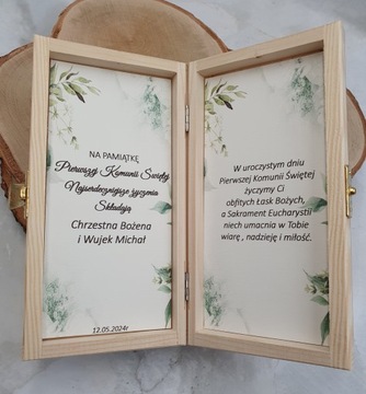 Сувенир к Первому Причастию - ПОДАРОК, Денежная шкатулка