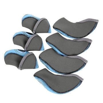 Набор из 10 железных чехлов на голову для гольфа. Гибридное покрытие для