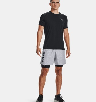 ШОРТЫ UNDER ARMOR HeatGear С ДЛИННЫМ КАРМАНОМ, ЧЕРНЫЕ L