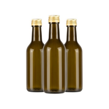 10x Butelki szklane DO WINA 187ml na wino oliwę