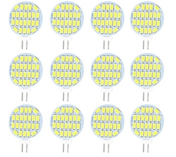 Jenyolon 6 x G4 LED żarówki temp. barwowa 4000k
