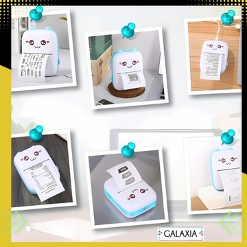 DRUKUŚ ORIGINALNY Мини-термопринтер для фотографий Портативный + 11 РОЛИКОВ