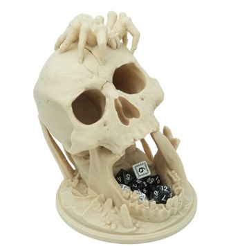 Череп «Поцелуй пустыни» с пауком - башня с кубиками - Череп «Поцелуй пустыни»