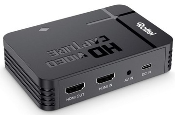 Видео дигитайзер Rollei VD-5 HDMI OUT IN USB HOST LINE IN AUT REC