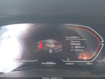 BMW X6 G06 2022 BMW X6 xDrive40I 2022 3.0l 3.0 Benzyna 335KM, zdjęcie 11