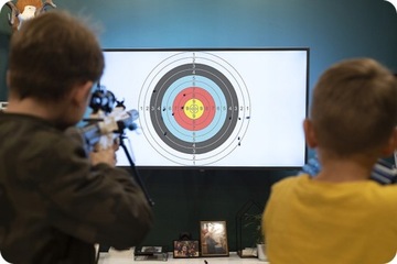 ИГРУШКА АВТОМАТИЧЕСКАЯ ВИНТОВКА СО СТРЕЛОЙ ИЗ ПЕНЫ