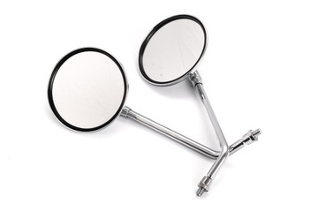 Комплект хромированных зеркал WFM Junak SHL WSK Romet OSA M8 Jawa CZ