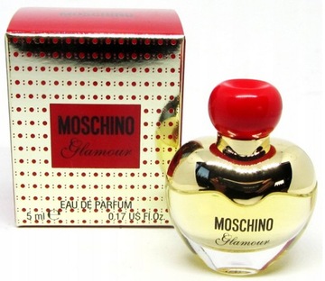 MOSCHINO GLAMOUR EDP 5 ML MINIATURA PERFUM UNIKAT OSTATNIE SZTUKI