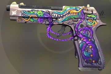 DWIE BERETTY DUAL BERETTAS FLORA CARNIVORA CS GO Skin CS2
