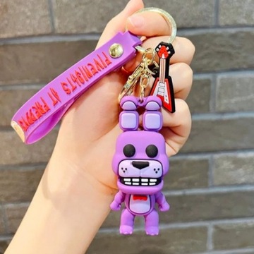 Брелок-подвеска FNAF POP Five Nights at Freddy's Foxy Freddy Chica