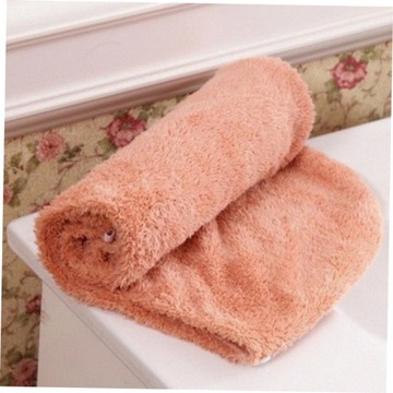 2 полотенца для волос из микрофибры с насадкой для фена