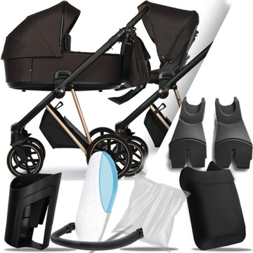 WÓZEK 2W1 ROAN IVI 12 I + ADAPTERY MC CYBEX