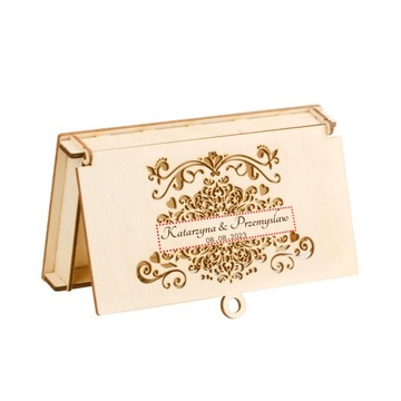 Prezent Na Ślub Cywilny Pudełko na pieniądze