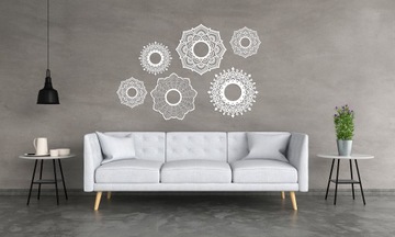 АЖУРНОЕ ПАНЕЛО - 3D ОТДЕЛКА СТЕН, РОЗЕТКА, МАНДАЛА