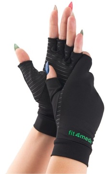 СПОРТИВНЫЕ ПЕРЧАТКИ FIT4MED ПЕРЧАТКИ ДЛЯ прикосновения к рукам БЕЗ ПАЛЬЦЕВ ЛЕГКИЕ УДОБНЫЕ