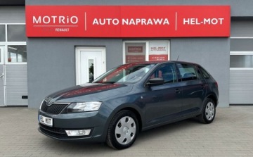 Skoda Rapid II Spaceback 1.2 TSI 85KM 2016 Skoda RAPID 2016 Klimatyzacja 5 drzwi Bezwypadkowy Zarejestrowany w PL VAT, zdjęcie 3