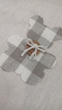 Lniany worek na prezenty . handmade 100%