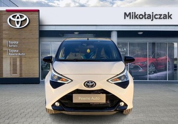 Toyota Aygo II Hatchback 3d Facelifting 1.0 VVT-i 72KM 2021 Toyota Aygo 1.0 VVT-i Selection X-cite VAT 23 1 wl. Bezwypadkowy ASO, zdjęcie 6