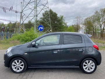 Mitsubishi Space Star Hatchback 5d 1.2 80KM 2014 Mitsubishi Space Star 1.2 Benzyna Bezwypadkowy Ori Lakier 1.2 Benzyna, zdjęcie 3