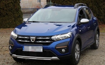 Dacia Sandero III Hatchback 5d 1.0 TCe 90KM 2021 Dacia Sandero Stepway Zarejestrowany Stan IDEALNY Benzyna 91KM, zdjęcie 4
