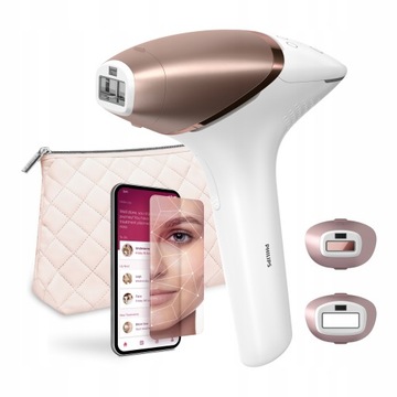 DEPILATOR LASEROWY PHILIPS LUMEA 9900 DAMSKI DEPILACJA ŚWIATŁEM IPL SenseIQ