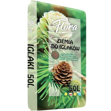 Ziemia do Iglaków 50L FLORA
