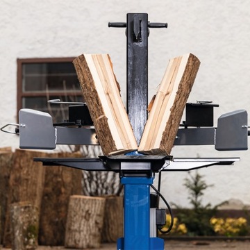 Гидравлический вертикальный измельчитель древесины Сплиттер 8 тонн 230В Шеппах Сплиттер