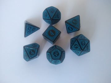 Набор кубиков DnD D&D air genasi для ролевой игры