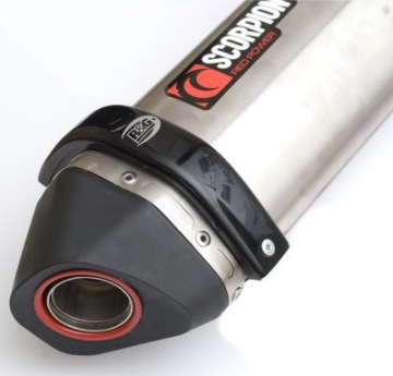 RG RACING OSŁONA TŁUMIKA SCORPION BLACK