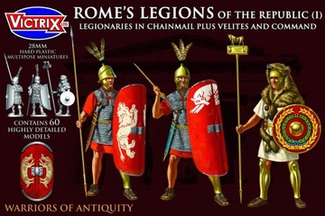 Rome's Legions of the Republic I in Chainmail Velites and Command , Victrix