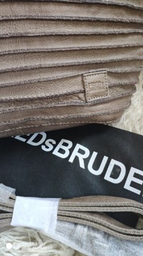 FredsBruder torebka linii premium oliwkowa skóra naturalna