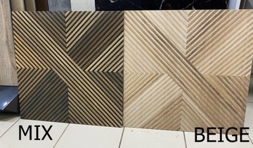 płytka ścienna dekor Mix Drewno Top Design Tavola
