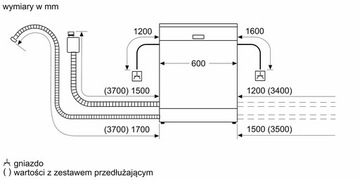 Встраиваемая посудомоечная машина BOSCH SMV4HDX53E 13 комплектов 60 см