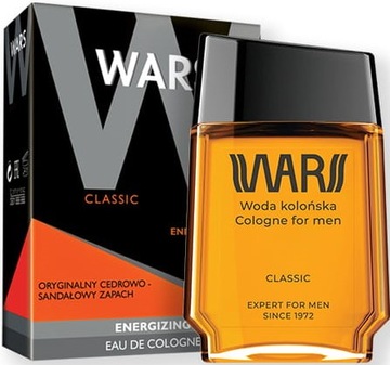 Woda kolońska WARS CLASSIC Cedr Sandał 90 ml