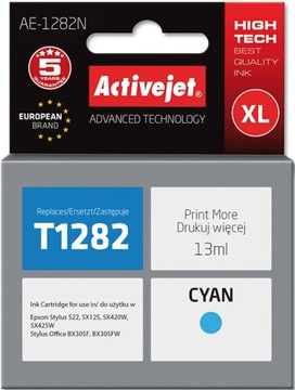 Tusz ActiveJet do Epson niebieski (cyan)