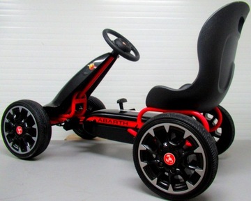 GOKART G6 ABARTH С ПЕДАЛЬЮ, КОЛЕСА ИЗ ПЕНЫ ЭВА, ТОРМОЗ