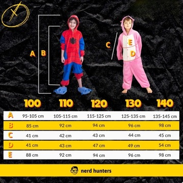 Piżama Onesie Kigurumi Kostium Przebranie Dinozaur 135-145cm